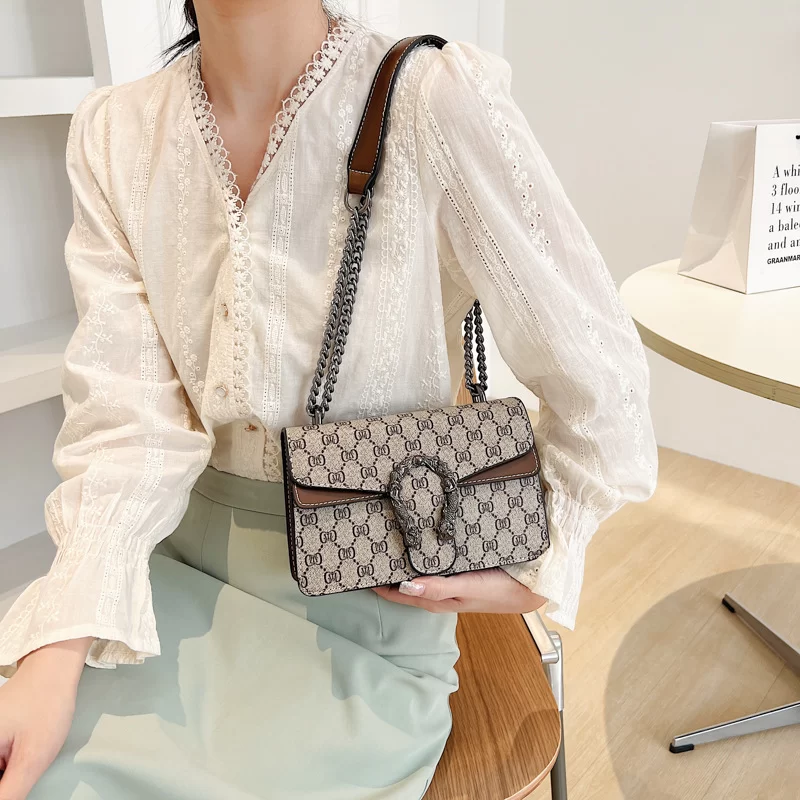 Luxury Women's Shoulder Bags Designer Fashion Chain Women's Handbags Mini Crossbody Bags_3