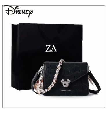 Disney Mickey New Women's Bag Luxury Brand Women's Handbag Large Capacity High Quality Cartoon Fashion Women's Shoulder Bag