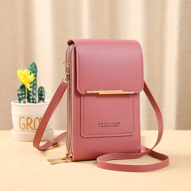 Women Crossbody Shoulder Bags Wallets Touch Screen Cell Phone Purse Soft Leather Strap Handbag for Female Luxury Messenger Bags_10