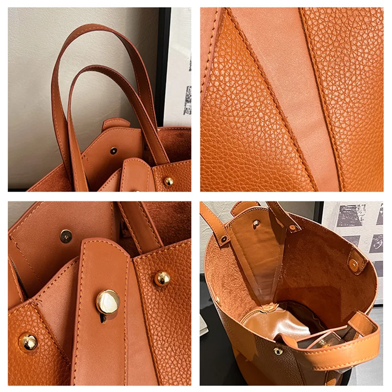 Fashion Trending Brand Luxury Designer Women Bags Female Handbags Solid Bucket Bag For Women 2023 Crossbody Shoulder Bags Totes_5