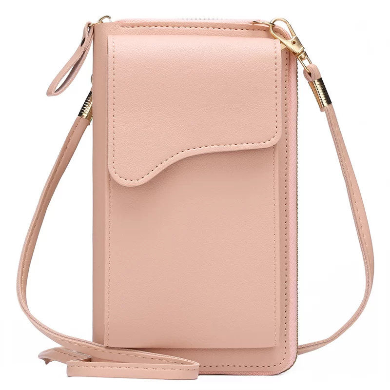 Women's Small Crossbody Shoulder Bags PU Leather Female Cell Phone Pocket Bag Ladies Purse Card Clutches Wallet Messenger Bags_1