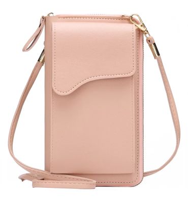 Women's Small Crossbody Shoulder Bags PU Leather Female Cell Phone Pocket Bag Ladies Purse Card Clutches Wallet Messenger Bags