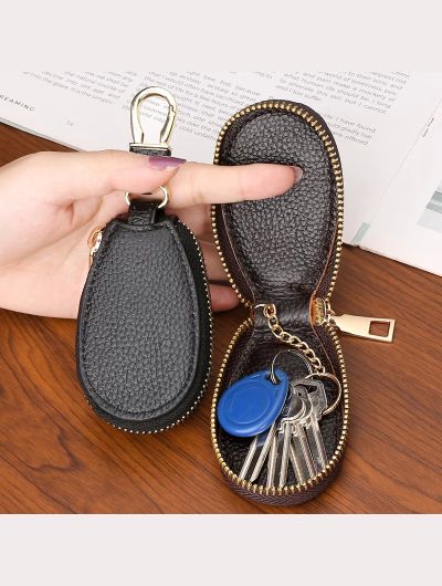 Key Bag Men's And Women's Key Bag  Large Capacity Multi-function Key Chain Storage Bag Simple And Small Household