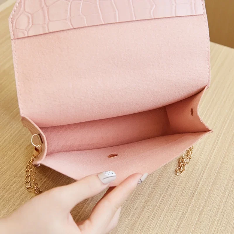 Mini Women's Shoulder Bag Luxury Brand Handbags for Women 2024 High Quality White Purse PU Hasp Messenger Bag Ladies Hand Bag_4