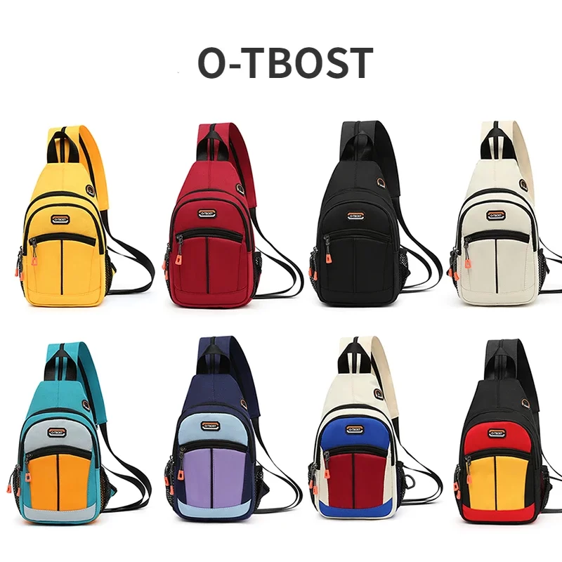 O-TBOST 2-in-1 Chest Bag and School bag for Men and Women - Crossbody Shoulder Backpack for School and Outdoor Activities_5