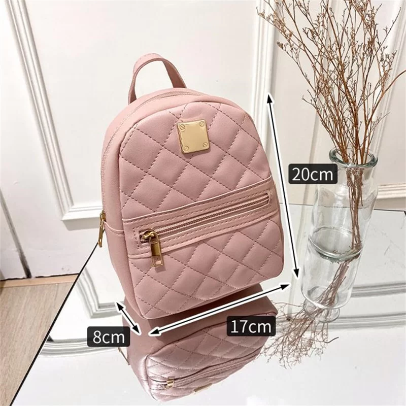 Backpack for Women PU Leather Multifunction Crossbody Bag Ladies Phone Pouch Pack Luxury Brand Shoulder Bag Messenger Bags_3