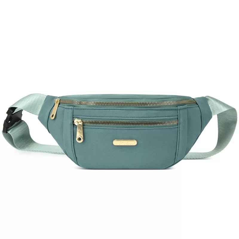 Waist Bags for Women Oxford Leisure Color Waist Bag Shoulder Crossbody Chest Bags Handbags All-match Messenger Belt Bags_10