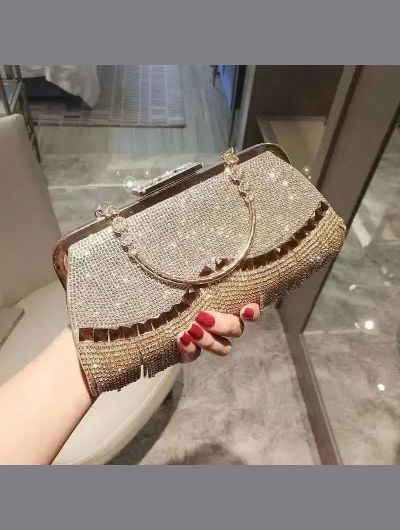 Hand for Wedding Party Banquet Diamond Clutch Bag Ladies Luxury Party Evening Bag Fashion Wedding Bridal Dress Bag