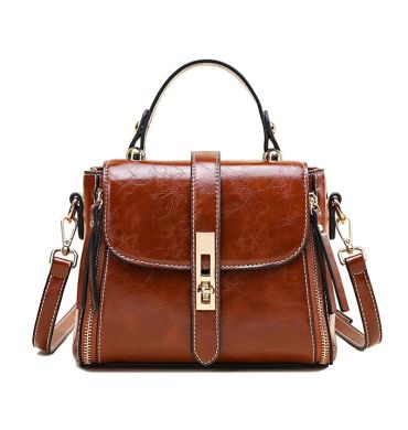 Genuine Leather Women bag Luxury Handbags Double Zipper Ladies Shoulder Bags Lock decoration Real Cowhide Handbag Bolso de mano