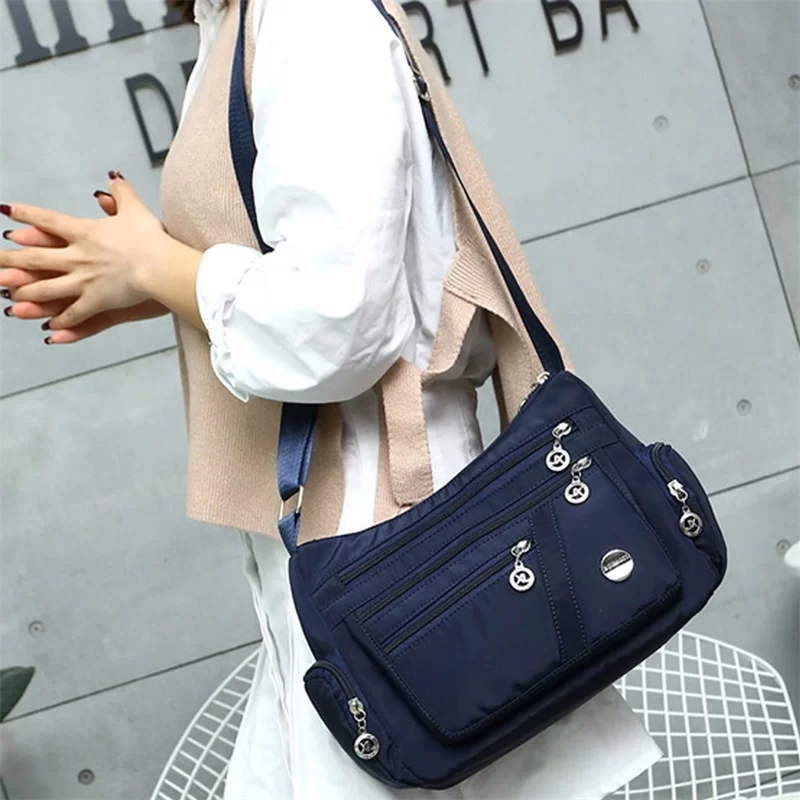 New Crossbody Shoulder Bag Women Bag Nylon Waterproof Messenger Bags For Lady Handbags High Quality Multifunctional_2