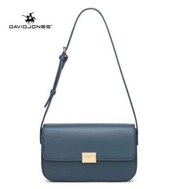 New David Jones Paris Women Handbag Waterproof Female Crossbody Bag Small Plain Lady Fashion Shoulder Bag