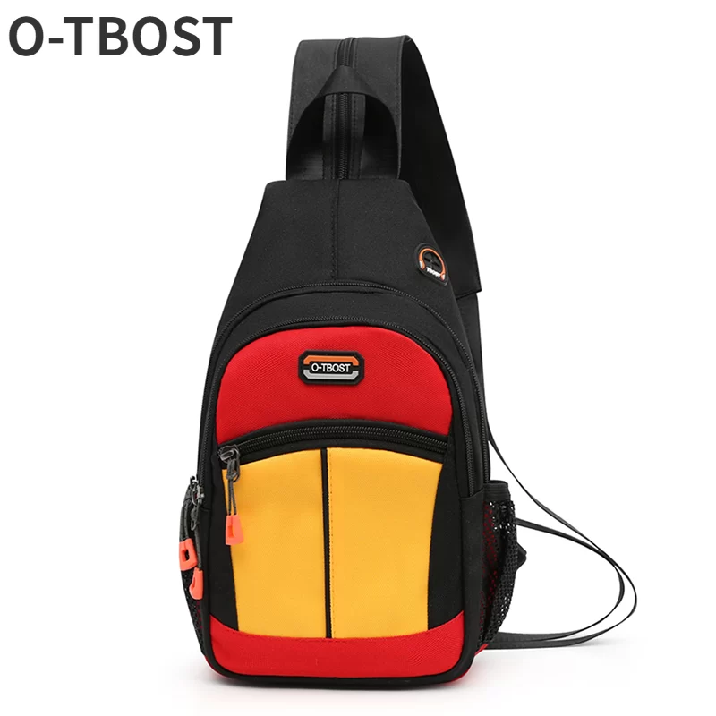 O-TBOST 2-in-1 Chest Bag and School bag for Men and Women - Crossbody Shoulder Backpack for School and Outdoor Activities_14