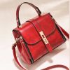 PU leather red