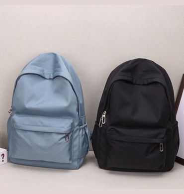 Women Schoolbag Waterproof Large Capacity School Backpack Smooth Zipper Solid Teens Girl Casual Daypack Bag Student Supply NEW