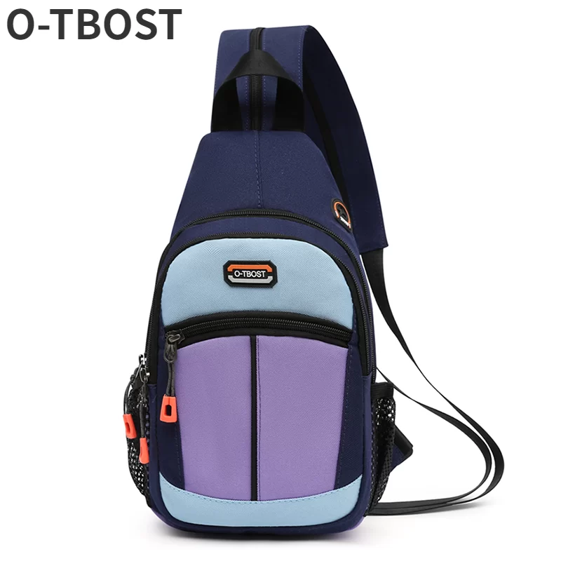 O-TBOST 2-in-1 Chest Bag and School bag for Men and Women - Crossbody Shoulder Backpack for School and Outdoor Activities_9