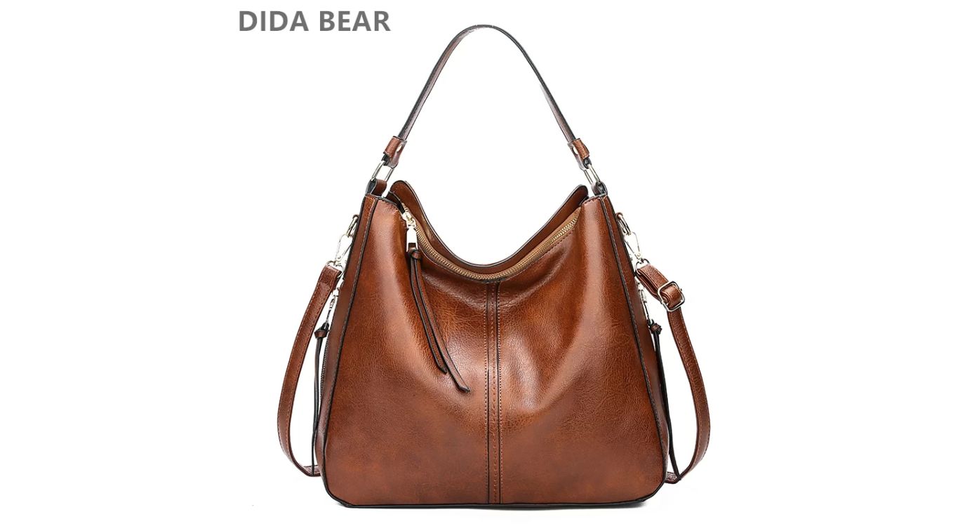 DIDABEAR Hobo Bag Leather Women Handbags Female Leisure Shoulder Bags Fashion Purses Vintage Bolsas Large Capacity Tote bag