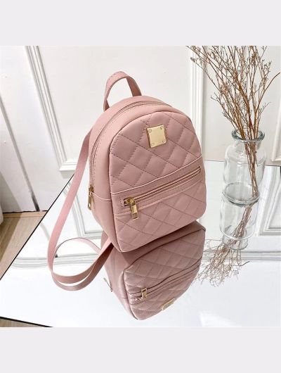 Backpack for Women PU Leather Multifunction Crossbody Bag Ladies Phone Pouch Pack Luxury Brand Shoulder Bag Messenger Bags