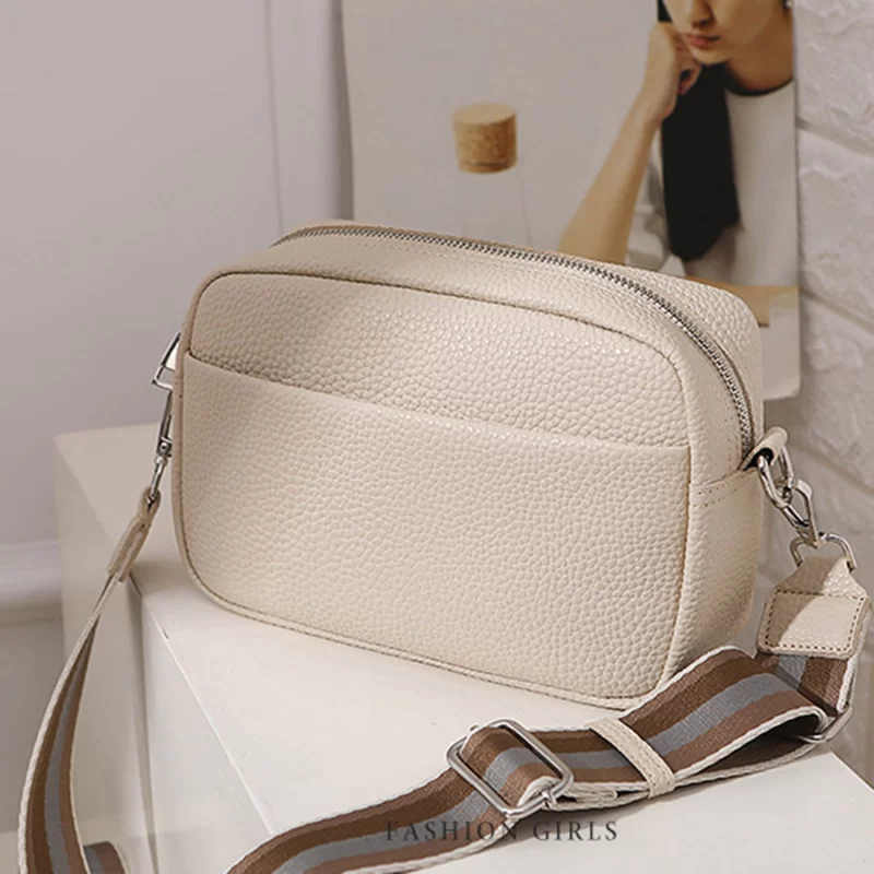 Fashion Women Bag 2025 New Trend Solid Pu Messenger Bags Women's Small Bag Women's Single Shoulder Bag Small Simple Square Bag_9