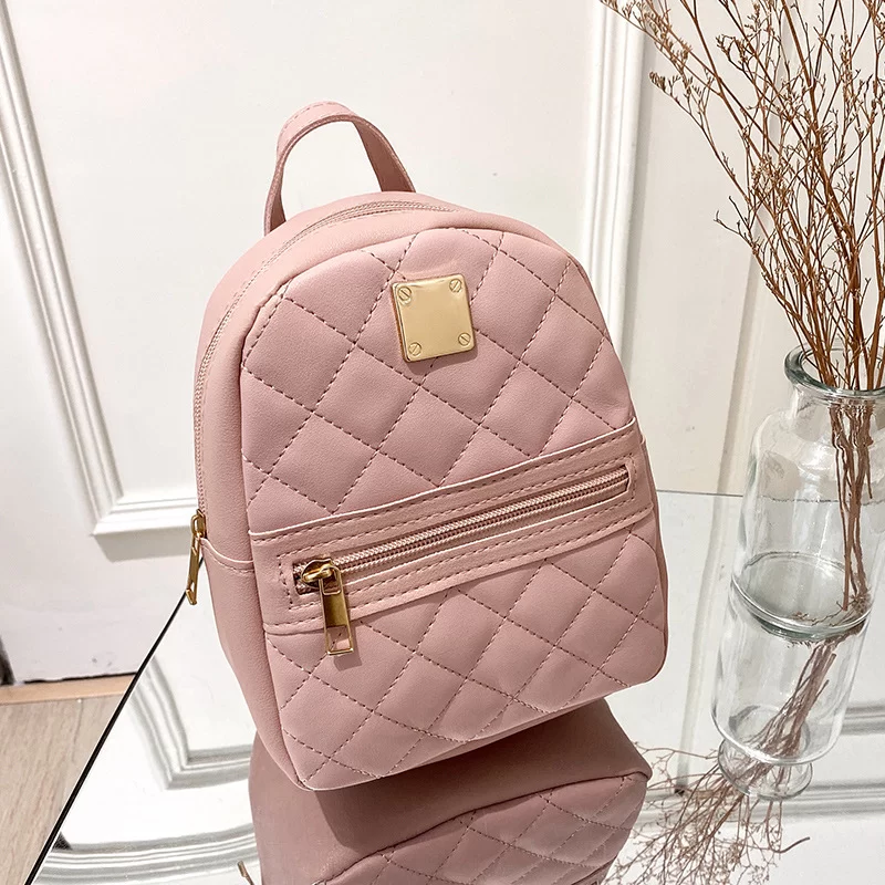 Backpack for Women PU Leather Multifunction Crossbody Bag Ladies Phone Pouch Pack Luxury Brand Shoulder Bag Messenger Bags_7