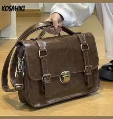 Japanese Students Vintage Women Handbags Crossbody Streetwear Preppy Y2k Fashion Messenger Bag Trendy All Match Casual Backpacks