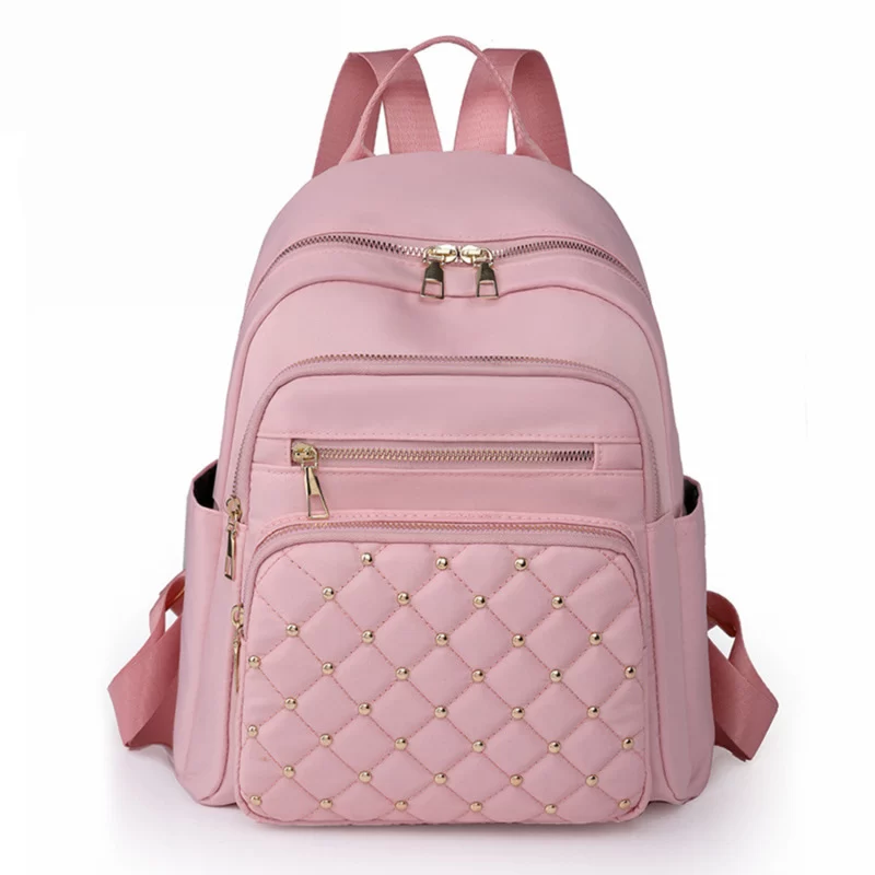 Fashion Bagpack Women High Quality Nylon Backpacks Female Big Travel Back Bag Large School Bags for Teenage Girls Shoulder Bag_12