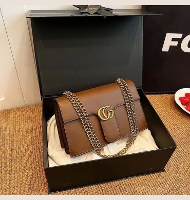 Ladies' Bag Simple and Luxurious, High-quality and Fashionable Versatile Small Square Bag Single Shoulder Crossbody Bag