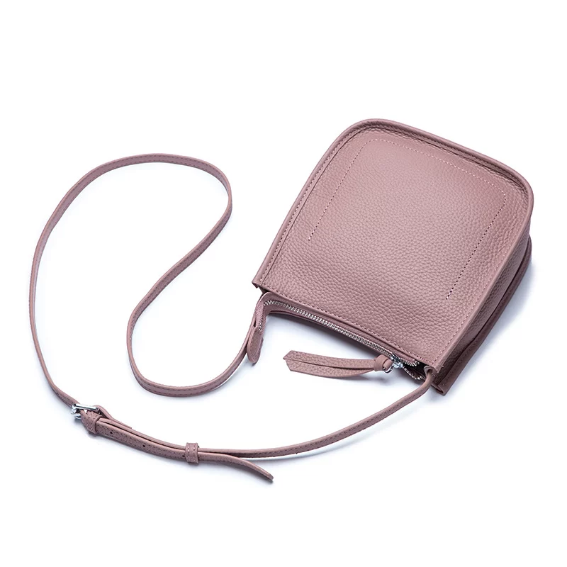 Women Genuine Leather One Shoulder Bucket Bag Luxury Cowhide Crossbody Bag For Female Designer Handbag Small Messenger Tote_13