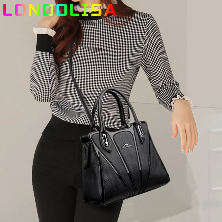 New Designer Leather Crossbody Bags for Women 2022 Fashion Shoulder Messenger Bag High Quality Female Sac A Main Bolsa Feminina_3