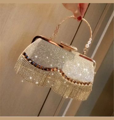 Hand for Wedding Party Banquet Diamond Clutch Bag Ladies Luxury Party Evening Bag Fashion Wedding Bridal Dress Bag