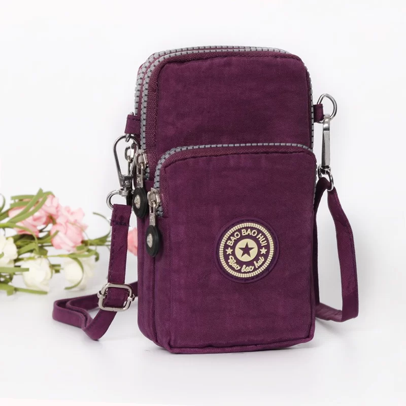 Shoulder Bag Nylon Women Mobile Phone Bag Mini Female Messenger Purse Lady Wallet Small CrossBody Bag Women Handbag сумка женска_21