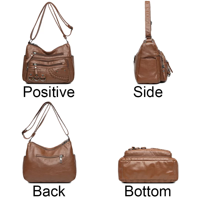 2024 New Ladies Soft Leather Bags High Quality Purses And Handbags Famous Designer Crossbody Shoulder Bag For Women Sac A Main_3