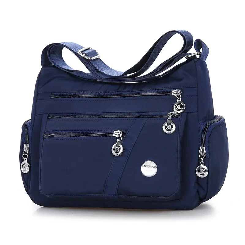 Large Capacity Women Crossbody Bag Waterproof Tote Casual Nylon Shoulder Bag Purse Handbag Lightweight Travel Messenger Bag_9