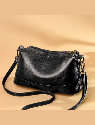 New Fashion Women Genuine Leather Handbags Women's bags Designer Female Shoulder Bags Luxury Brand Cowhide Ladies Messenger Bag