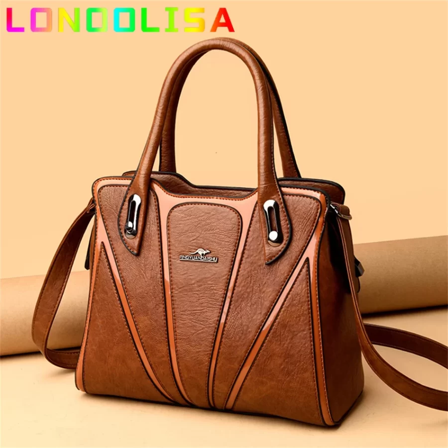 New Designer Leather Crossbody Bags for Women 2022 Fashion Shoulder Messenger Bag High Quality Female Sac A Main Bolsa Feminina_5