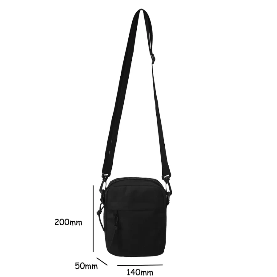 New Oxford Women's Crossbody Bags Small Shoulder Handbags for Men Korean Solid Color Students Phone Bags Mini Messenger Bags_4