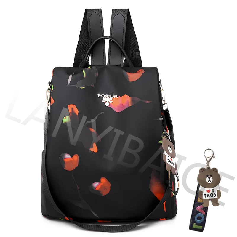 Fashion Backpack Women Oxford Cloth Shoulder Bag 2023 School Bags For Teenage Girls Light Ladies Travel Bagpack Mochila Feminina_13