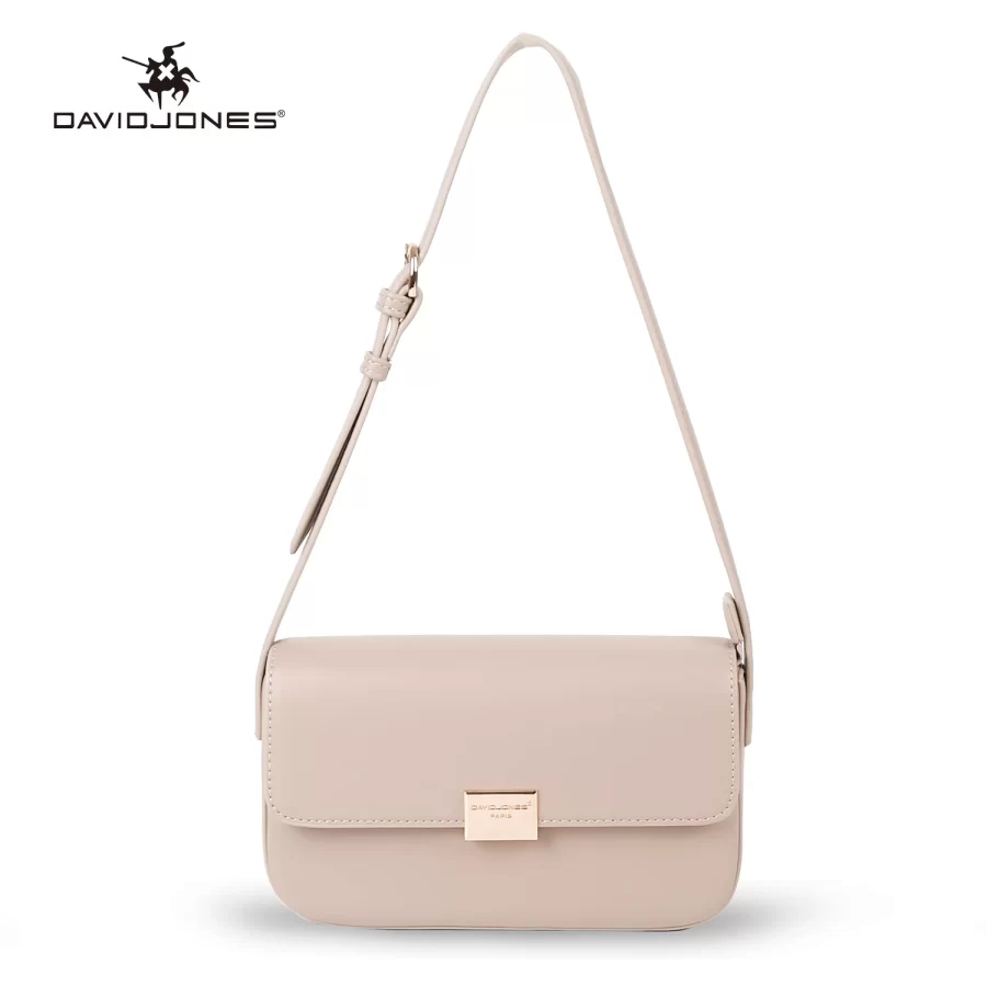 New David Jones Paris Women Handbag Waterproof Female Crossbody Bag Small Plain Lady Fashion Shoulder Bag_7