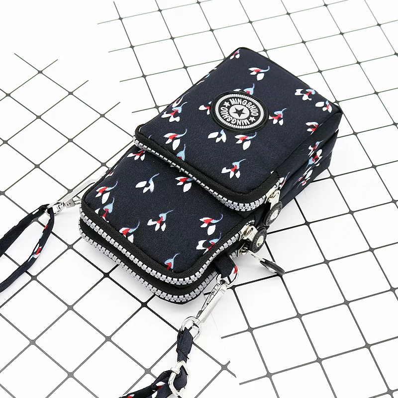 Shoulder Bag Nylon Women Mobile Phone Bag Mini Female Messenger Purse Lady Wallet Small CrossBody Bag Women Handbag сумка женска_26