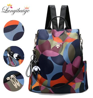 Fashion Backpack Women Oxford Cloth Shoulder Bag 2023 School Bags For Teenage Girls Light Ladies Travel Bagpack Mochila Feminina