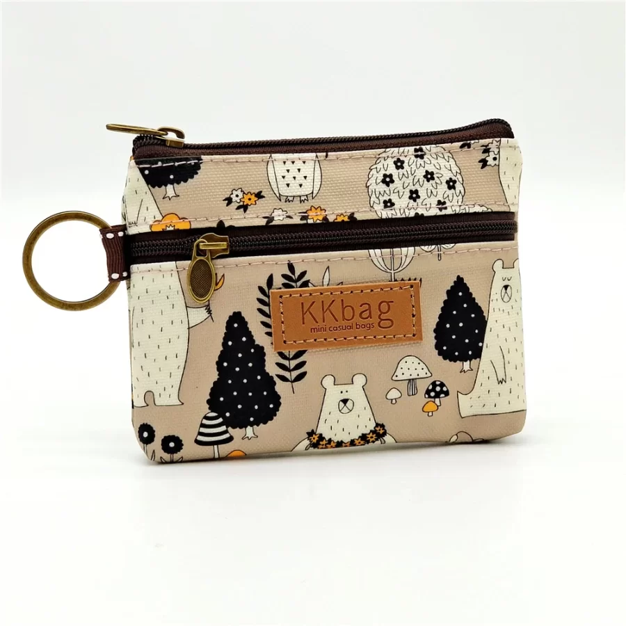 Cute Animals Wallet Zipper Purse Cartoon Small Coin Purse Lightweight Storage Bag Money Bag Key Card Holder For Student Women_9