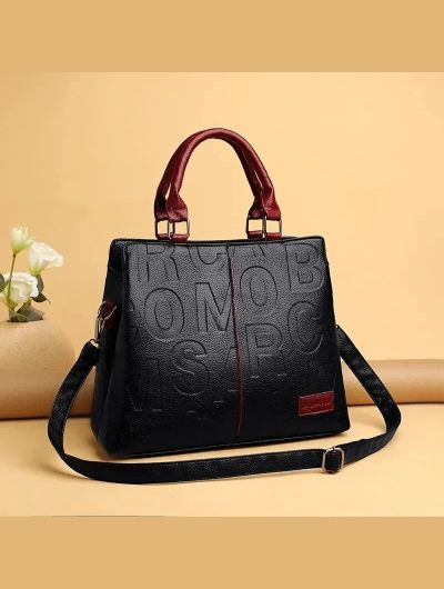 PU Leather Shoulder Casual Crossbody Bags for Women Ladies Capacity Travel Luxury Designer Large Handbag