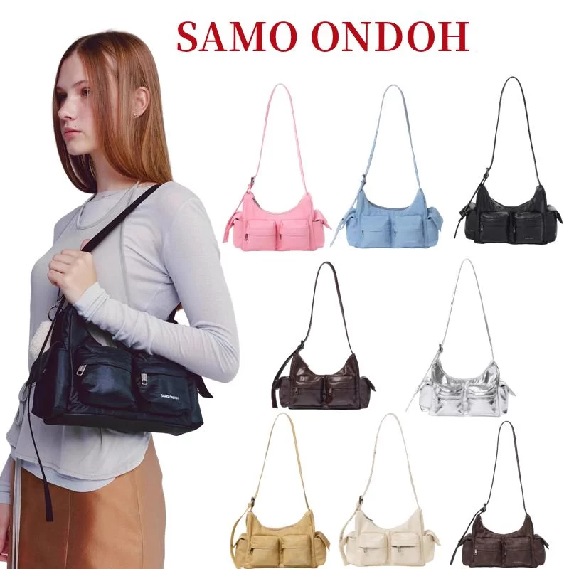 Korean niche SAMO ONDOH bag, small saddle bag, crossbody bag, Song Yuqi, Jin Caiyuan, Cui Jungui, same style_1