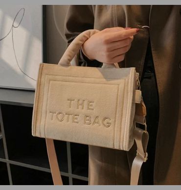 Female Square Tote Crossbody Bag Aesthetic Velour Elegant Letter Print Ladies Shoulder Bags Top Handle Women's Charisma Handbags