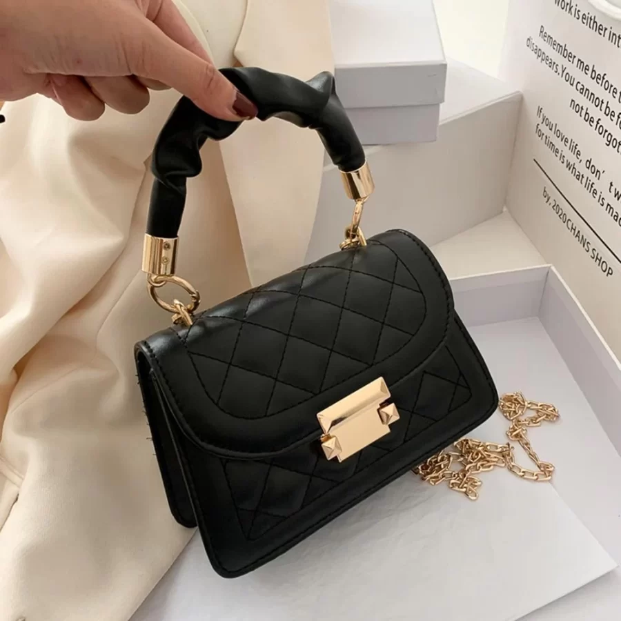 Fashion Pu Leather Crossbody Bag For Women Girls Handbag Lipstick Phone Coin Key Storage Messenger Shoulder Bag With Handle_8