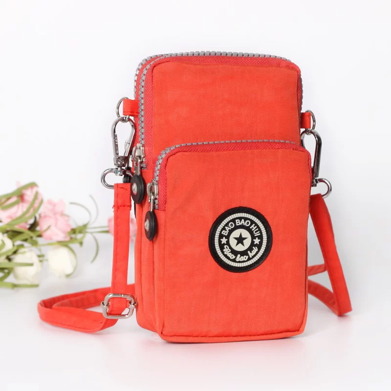 Shoulder Bag Nylon Women Mobile Phone Bag Mini Female Messenger Purse Lady Wallet Small CrossBody Bag Women Handbag сумка женска_25