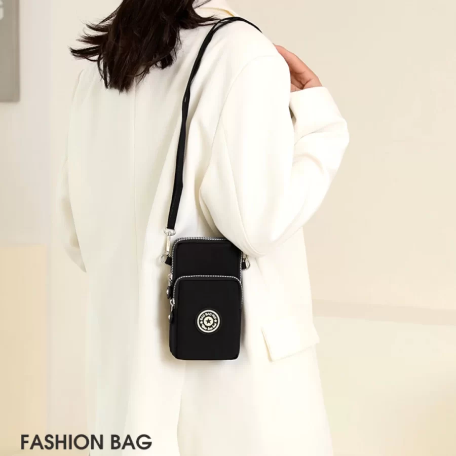 Shoulder Bag Nylon Women Mobile Phone Bag Mini Female Messenger Purse Lady Wallet Small CrossBody Bag Women Handbag сумка женска_2