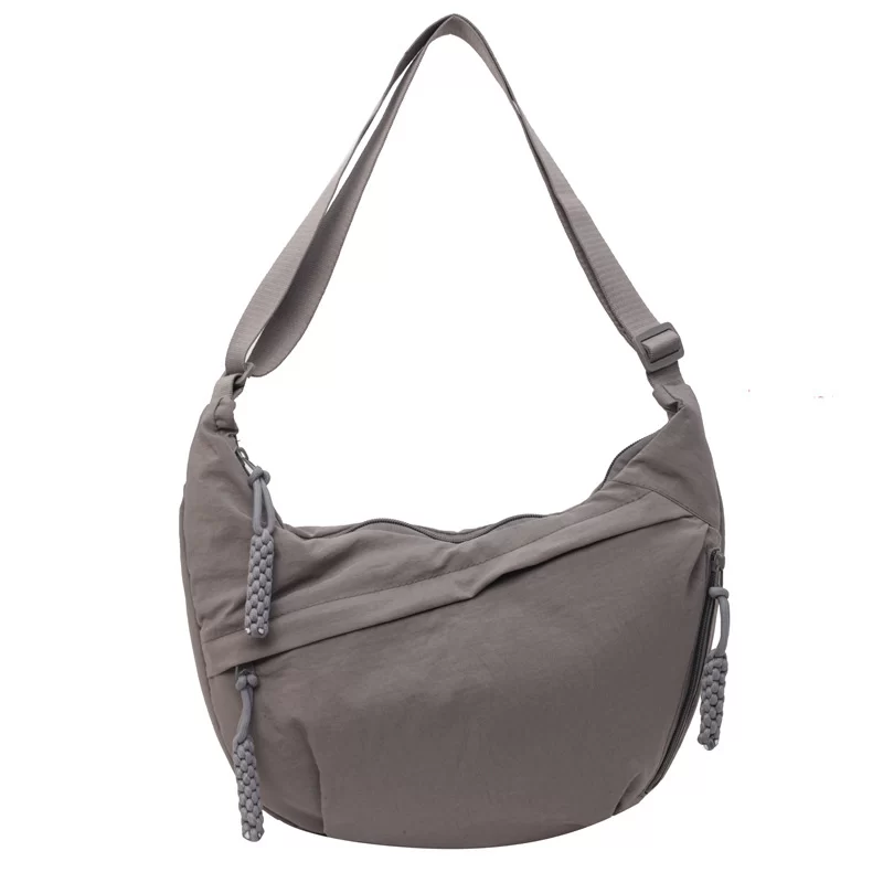 Nylon Fabric Shoulder Bag New High Capacity Women's Crossbody Messenger Bag Leisure Versatile Shoulder Hobos Bag_14