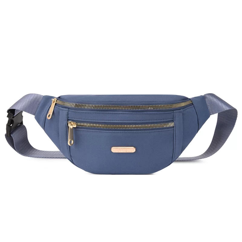 Waist Bags for Women Oxford Leisure Color Waist Bag Shoulder Crossbody Chest Bags Handbags All-match Messenger Belt Bags_8