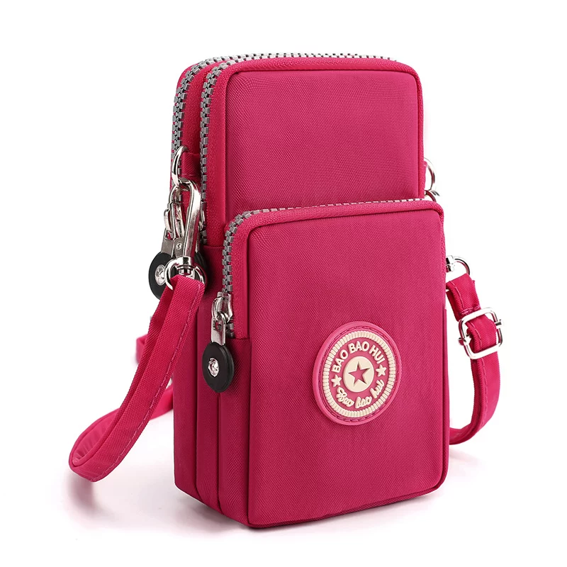 Shoulder Bag Nylon Women Mobile Phone Bag Mini Female Messenger Purse Lady Wallet Small CrossBody Bag Women Handbag сумка женска_17