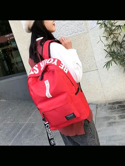 New Female Fashion Teenage High Capacity Waterproof College Backpack Trendy Women Laptop School Bags Cute Girl Travel Book Bag